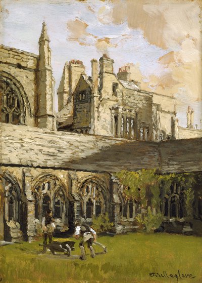 Cloisters at New College, Oxford by John Fulleylove